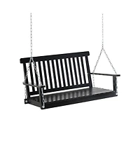 Slickblue 1 Pc Outdoor Patio Swing with Soft Cushions for Relaxation