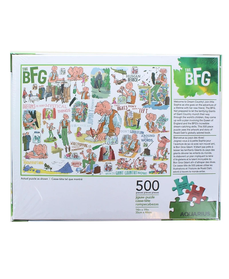 Nmr Distribution Dahl The Bfg 500 Piece Jigsaw Puzzle