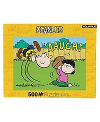 Nmr Distribution Peanuts Lucy Football 500 Piece Jigsaw Puzzle