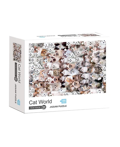 Shantou South Toys Factory Cat World 1000 Piece Jigsaw Puzzle