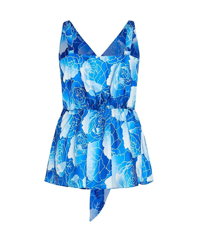 City Chic Women's Serena Print Top