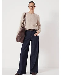 Hush Women's Emily V-Neck Puff Sleeve Top