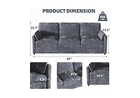 Aecojoy 89" Sofa Couch for Living Room