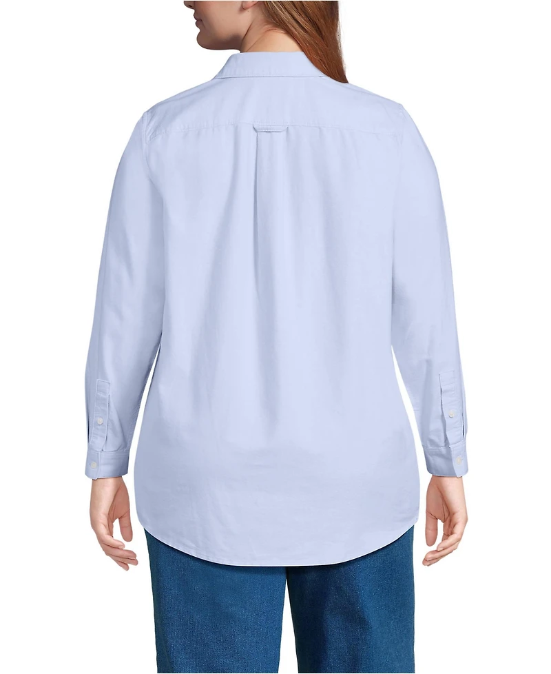 Lands' End Women's Plus Oxford Shirt