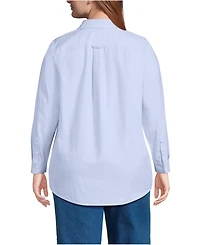 Lands' End Women's Plus Oxford Shirt