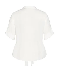 City Chic Women's Tropical Tie Top