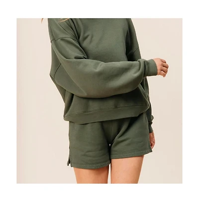 Ocio Women's Organic Cotton Teddy Everywhere Shorts