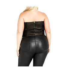 City Chic Women's Fallon Corset