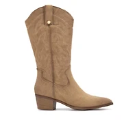 Xti Women's Suede Italian Western Boots