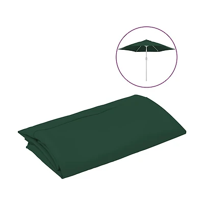Replacement Fabric Green 100% polyester 118.1 in diameter
