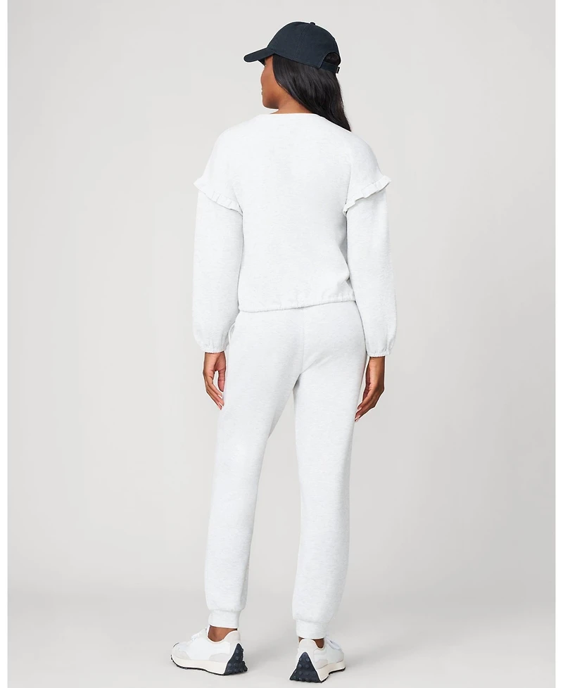 Cable & Gauge Women's Bubble Hem Jogger Set