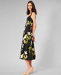julia jordan Women's Sleeveless Midi Dress