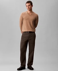Calvin Klein Men's Merino Wool Blend V-Neck Sweater