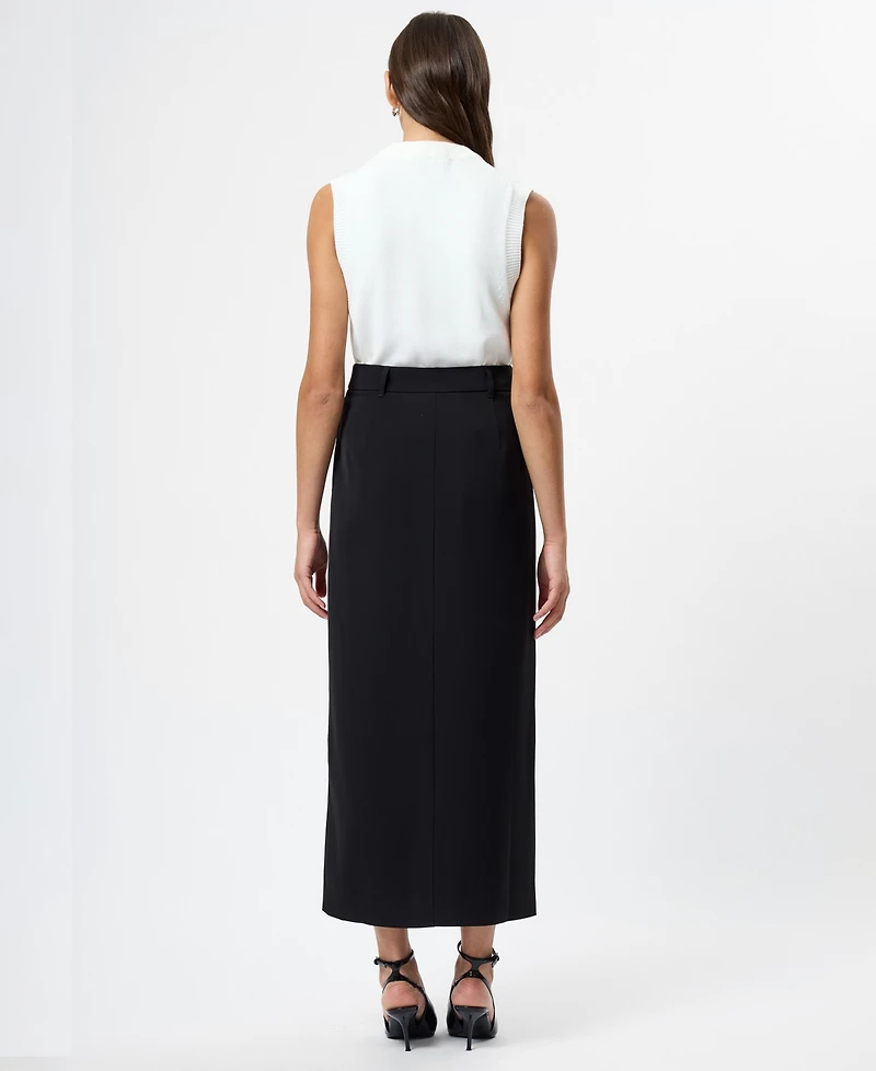French Connection Women's Harry Suiting Midi Skirt