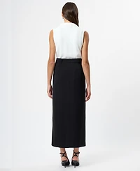 French Connection Women's Harry Suiting Midi Skirt