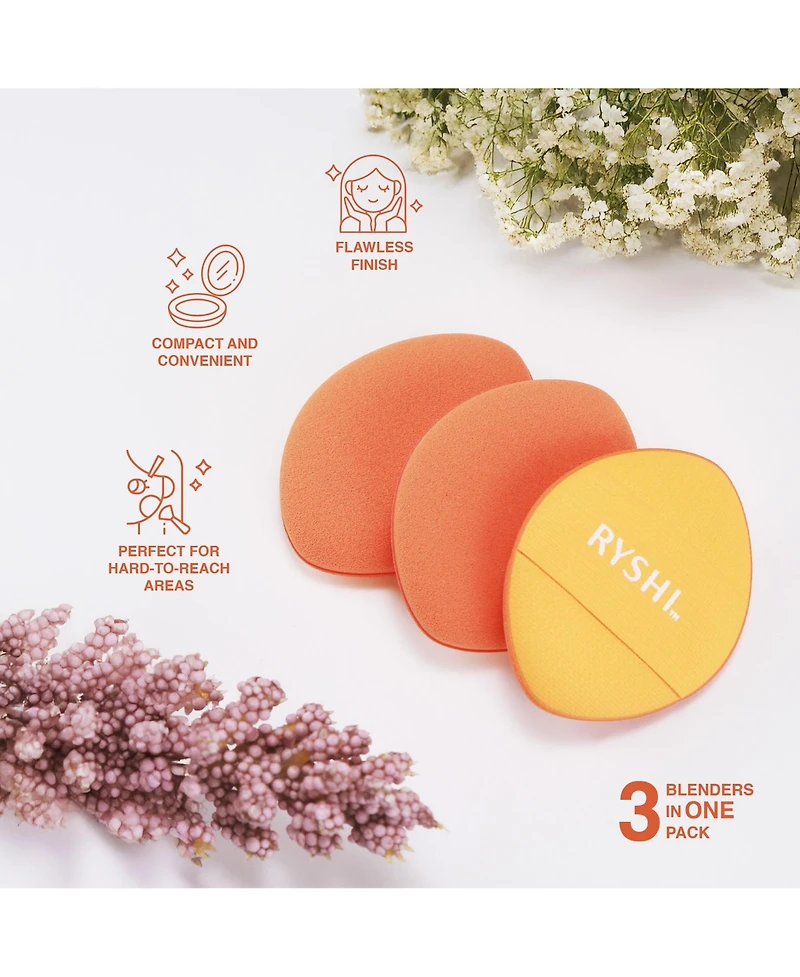 Pursonic Flawless Blend & Clean Bundle: Finger Beauty Blenders , Reusable Makeup Remover Cloths