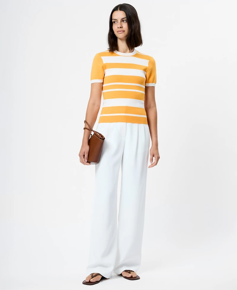 French Connection Women's Maxime Knit Striped Top