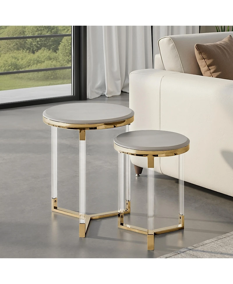 Z Gallerie Murano Tables - Set of 2