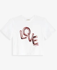 On 34th Women's Knit Short-Sleeve Love Graphic T-Shirt, Macy's Exclusive