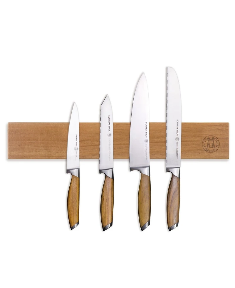 Schmidt Brothers Acacia 18" Magnetic Wall Bar