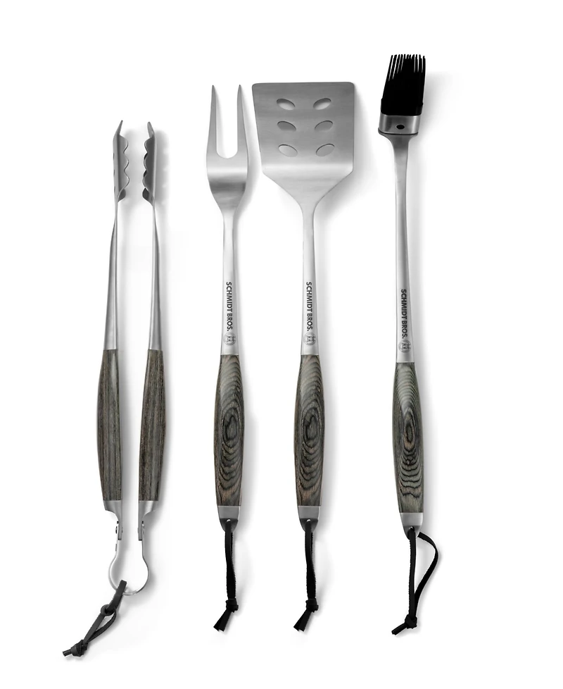 Schmidt Brothers Bonded Ash 4-Pc. Grill Set