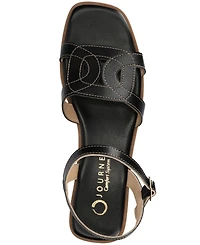 Journee Collection Women's Bridey Open Toe Ankle Strap Sandals