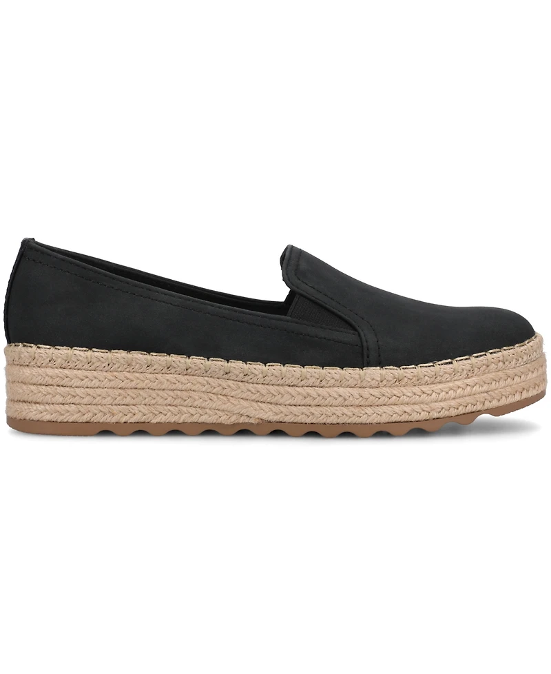 Journee Collection Women's Catalina Slip On Round Toe Espadrilles