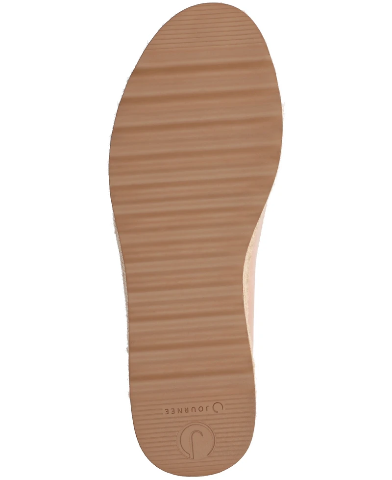 Journee Collection Women's Catalina Slip On Round Toe Espadrilles