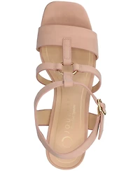 Journee Collection Women's Merisol Open Toe Ankle Strap Sandals