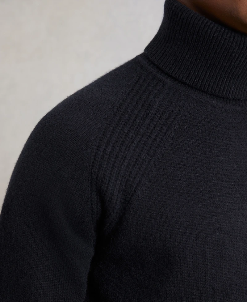 Reiss Men's Wool-Cashmere Roll-Neck Sweater