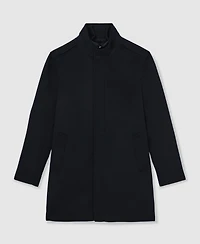 Reiss Men's Wool-Blend Gilet-Insert Coat