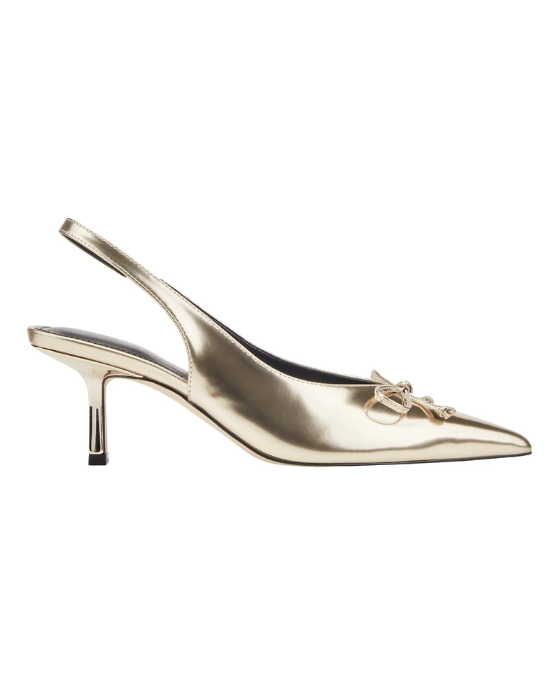 Marc Fisher Ltd Women's Gretel Slingback Kitten Heel Pumps