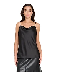 Tahari Asl Women's Camisole Tank Satin Top