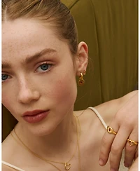 Ottoman Hands Garnet Heart Ring