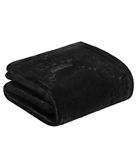 Juicy Couture Embossed Crown Throw, 50" x 70"