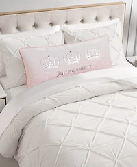 Juicy Couture Royal Crowns Decorative Pillow, 16" x 36"