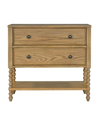 Madison Park Signature 36" Solid Wood Frames 2-Drawer Accent Chest