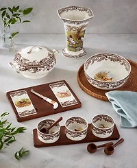 Spode Woodland 2-Pc. Cheese Board and Knife Set
