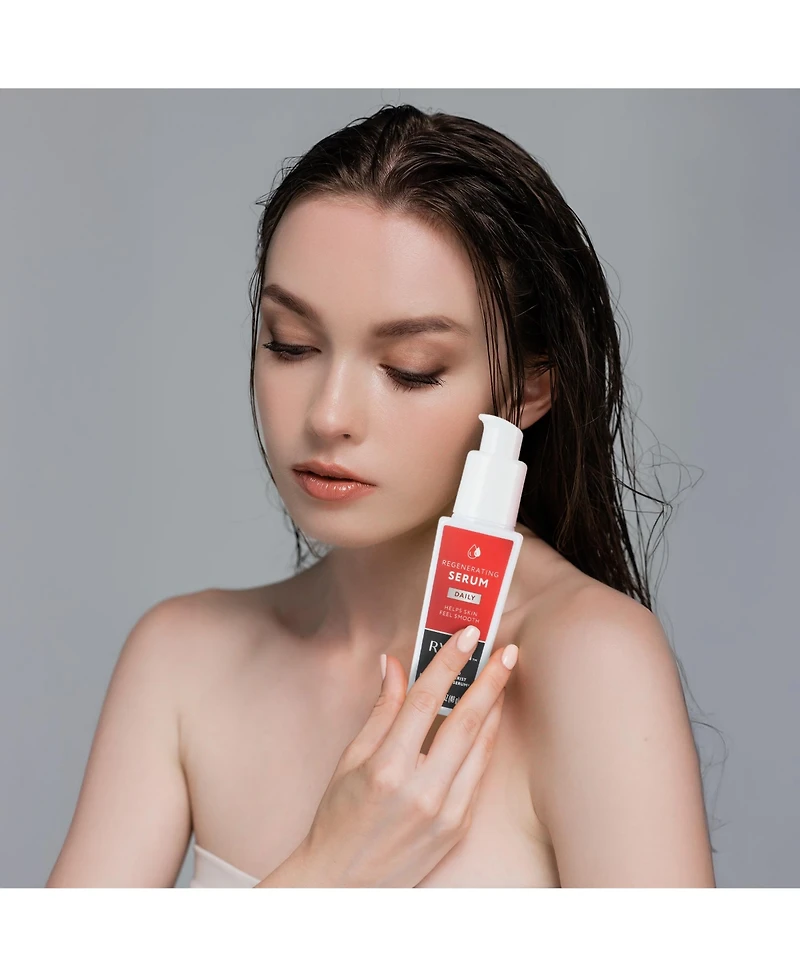 Pursonic Radiance & Hydration Serum Duo: Regenerating Serum with Niacinamide & Peptides + Hydrating Facial Serum with Hyaluronic Acid