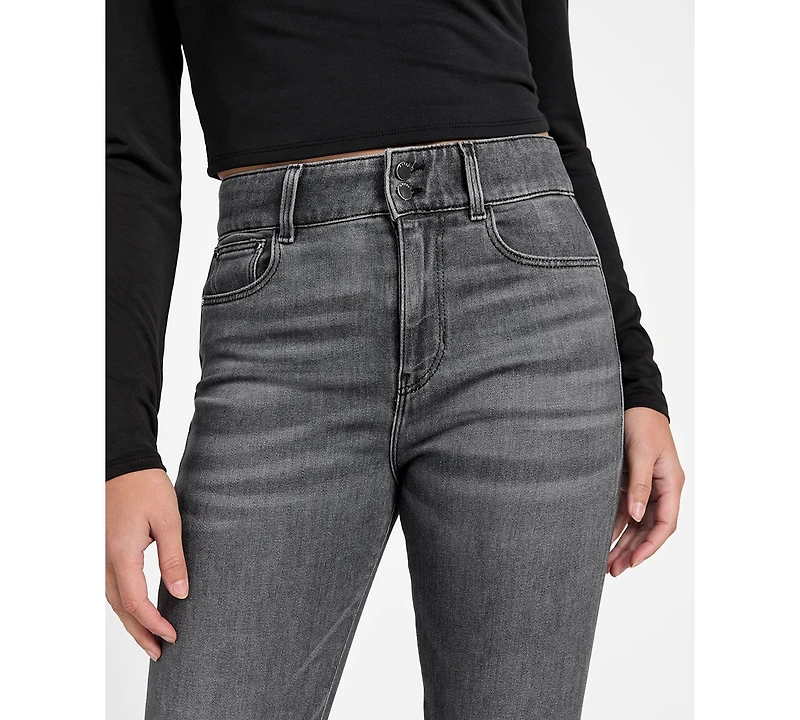 Guess Women's High-Rise Flare Corset Jeans