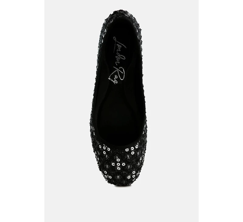 Sujet Sequin Ballet Flats Women