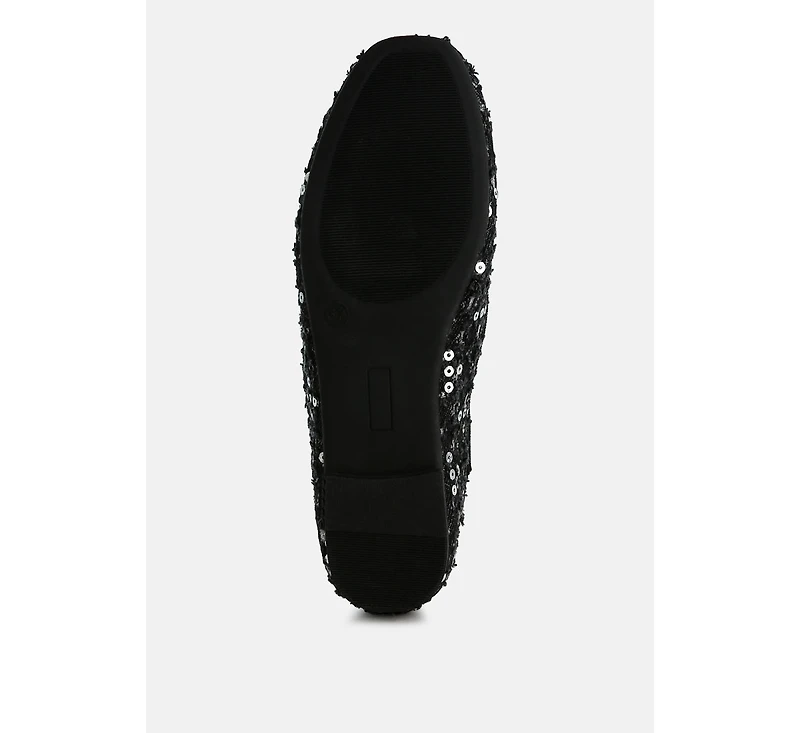 Sujet Sequin Ballet Flats Women