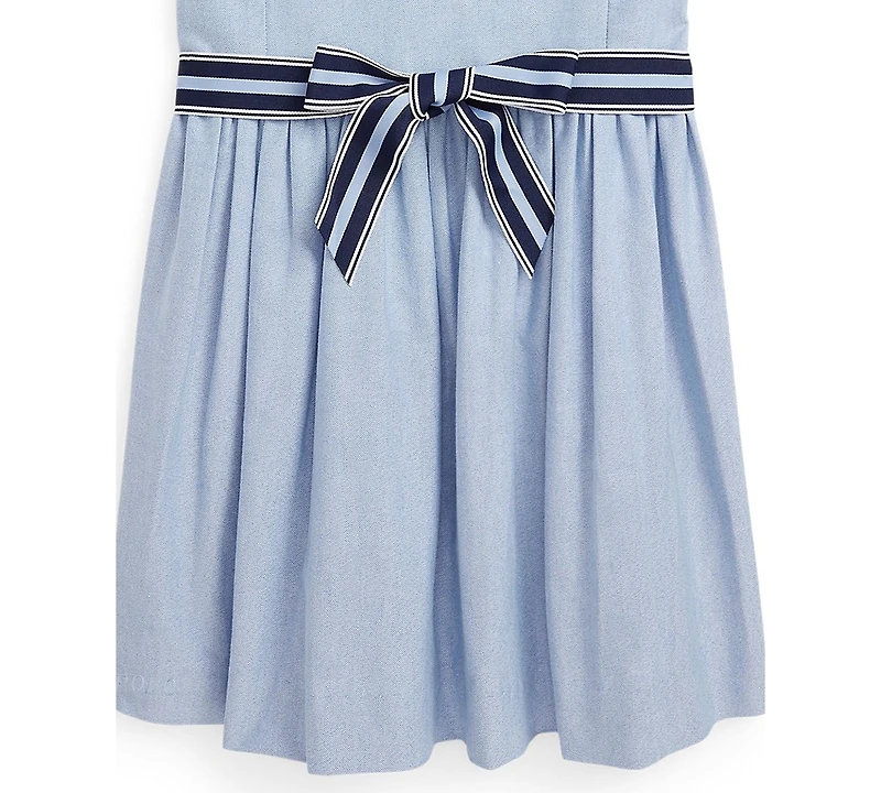 Polo Ralph Lauren Toddler and Little Girls Cotton Oxford Dress