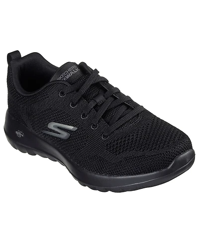 Skechers Women's Go Walk Joy Lace Wide Width Walking Sneakers from Finish Line