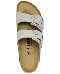 Birkenstock Women's Arizona Big Buckle Nubuck Leather Sandals from Finish Line