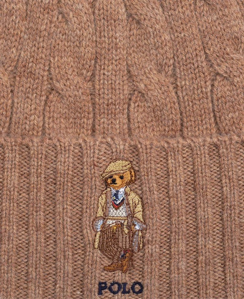Polo Ralph Lauren Men's Charles Bear Cable Beanie