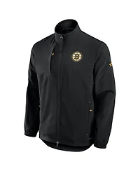 Fanatics Men's Black Boston Bruins Authentic Pro Rink Coaches Full-Zip Jacket