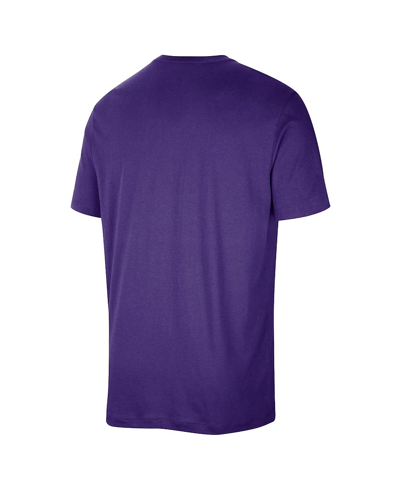 Nike Men's Purple Los Angeles Lakers 2025/26 On-Court Flare Performance Practice T-Shirt