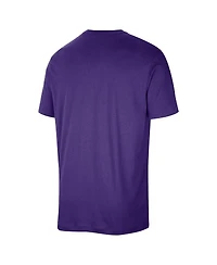 Nike Men's Purple Los Angeles Lakers 2025/26 On-Court Flare Performance Practice T-Shirt