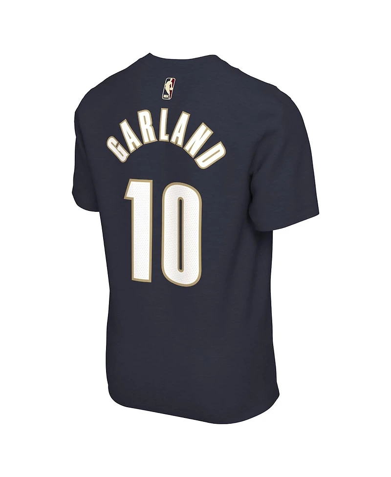 Nike Men's and Women's Darius Garland Navy Cleveland Cavaliers Name Number T-Shirt